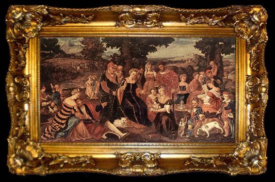 framed  BONIFACIO VERONESE The Finding of Moses  dghgh, ta009-2